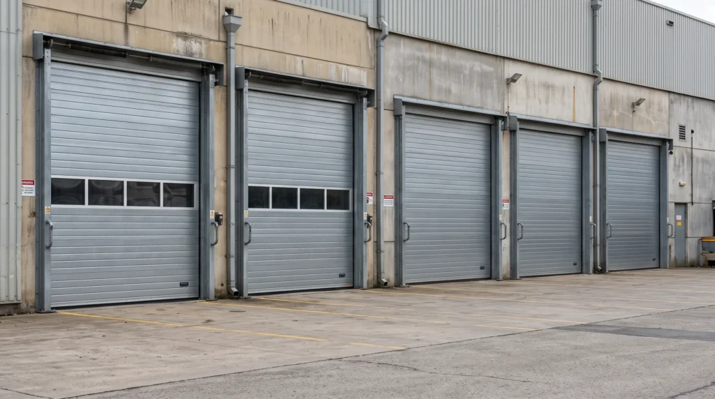 What Types of Commercial Garage Doors Are Available?